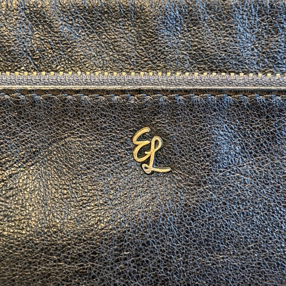 Elliott Lucca Black Leather Chain Strap Crossbody Bag - Picture 5 of 16